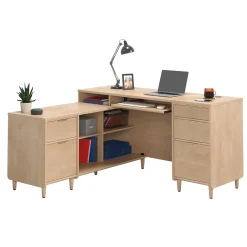 Clifford Place L-Shaped Desk w/ Reversible Return - 59