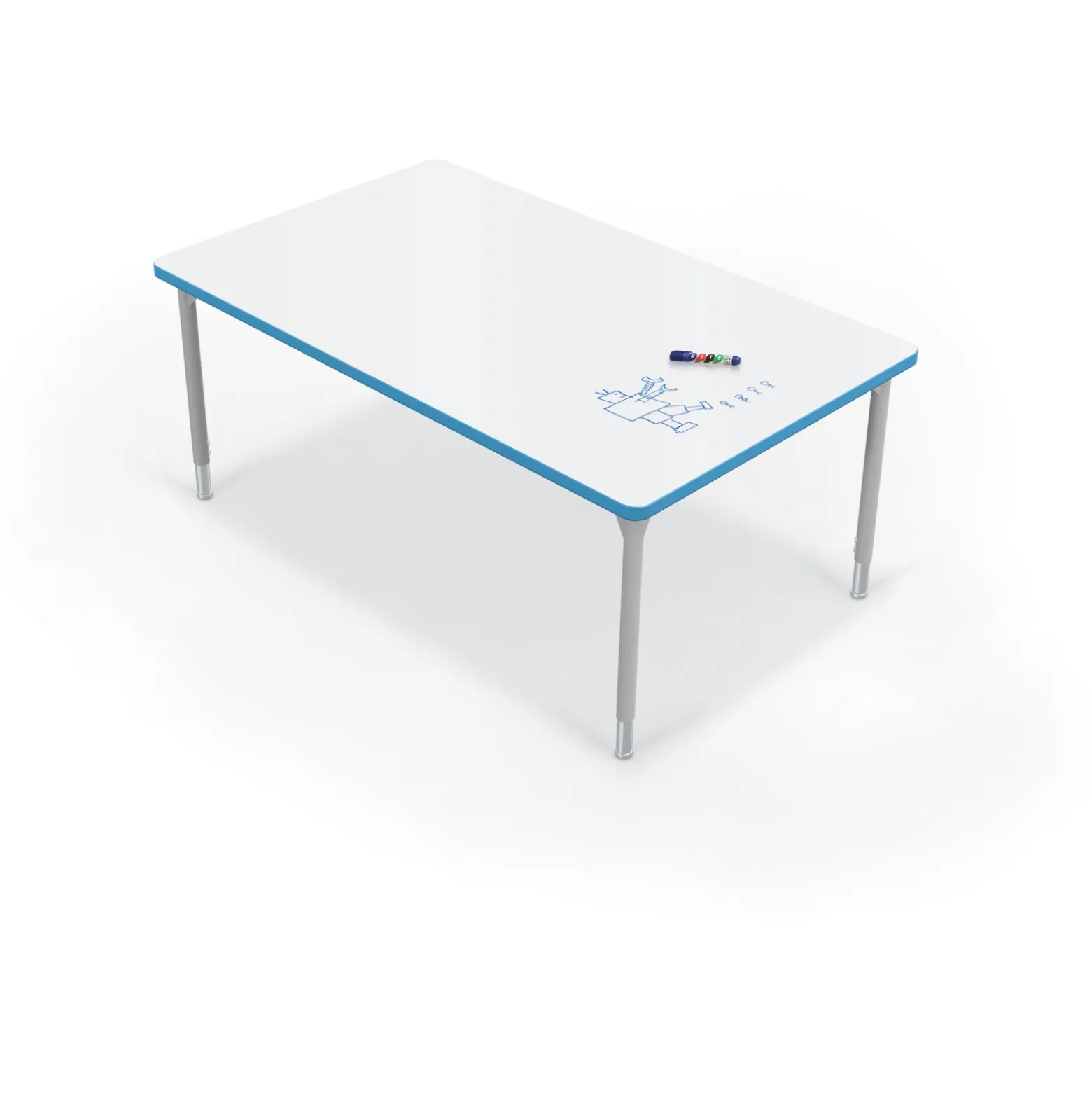 CogNitiv Activity Table w/ Whiteboard Top - 36”x60”