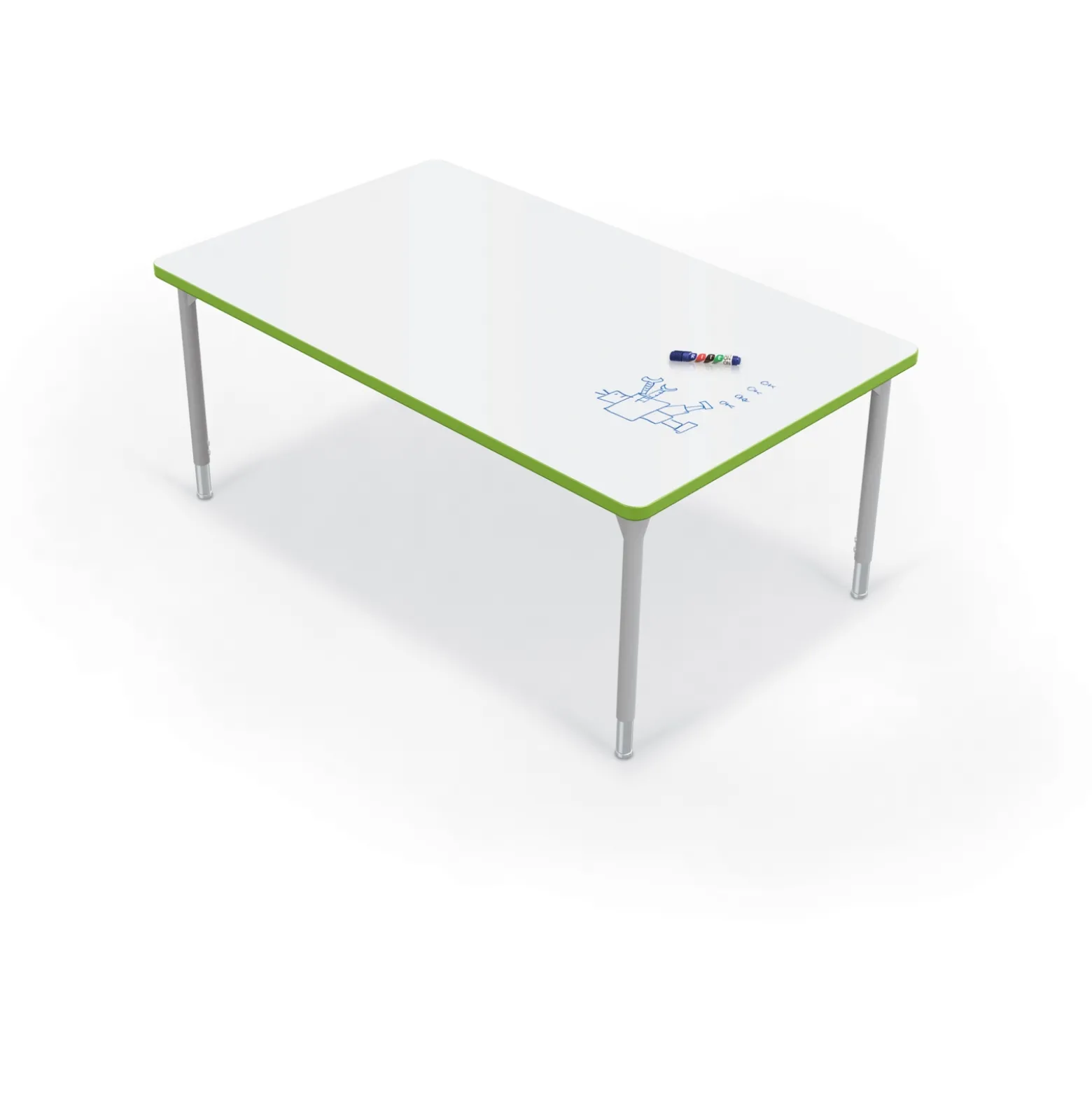 CogNitiv Activity Table w/ Whiteboard Top - 36”x60”