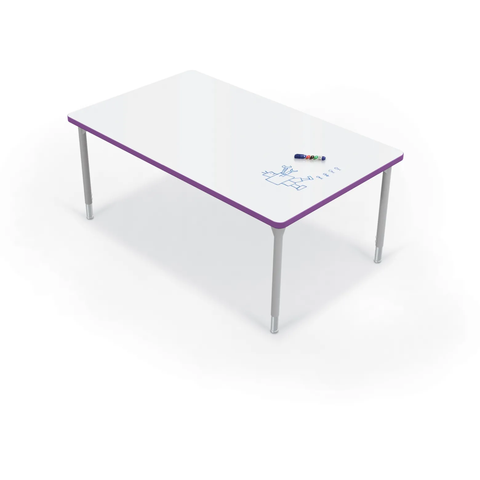 CogNitiv Activity Table w/ Whiteboard Top - 36”x60”