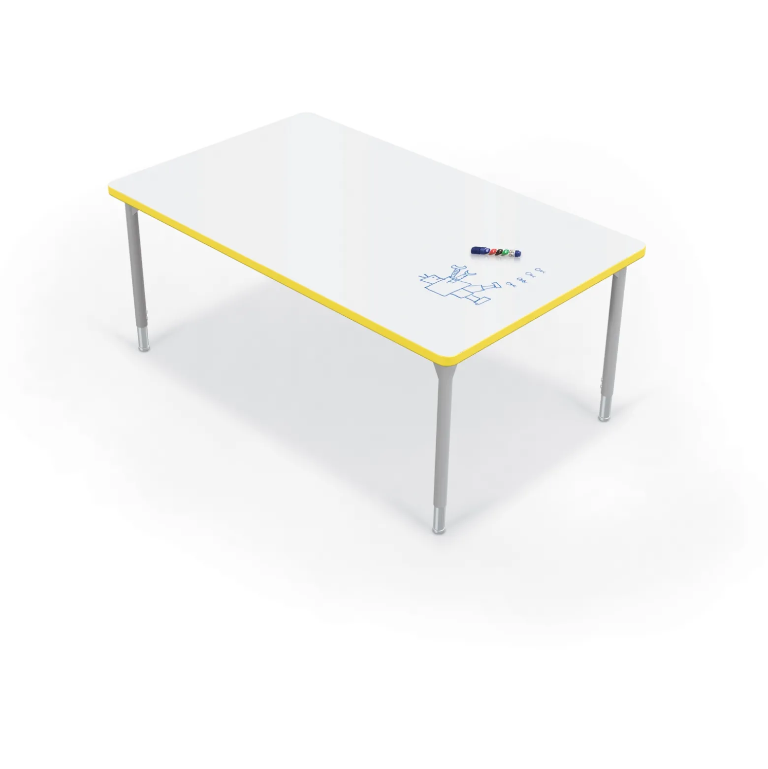 CogNitiv Activity Table w/ Whiteboard Top - 36”x60”