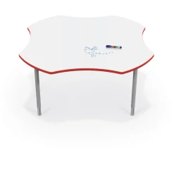 CogNitiv Clover Activity Table w/ Whiteboard Top - 60”W