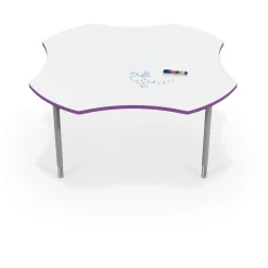 CogNitiv Clover Activity Table w/ Whiteboard Top - 60”W