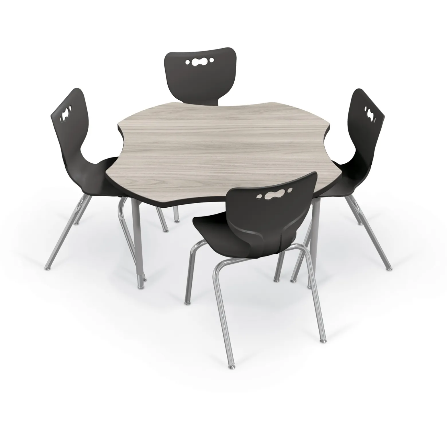 CogNitiv Clover Height Adjustable Activity Table with Laminate Top