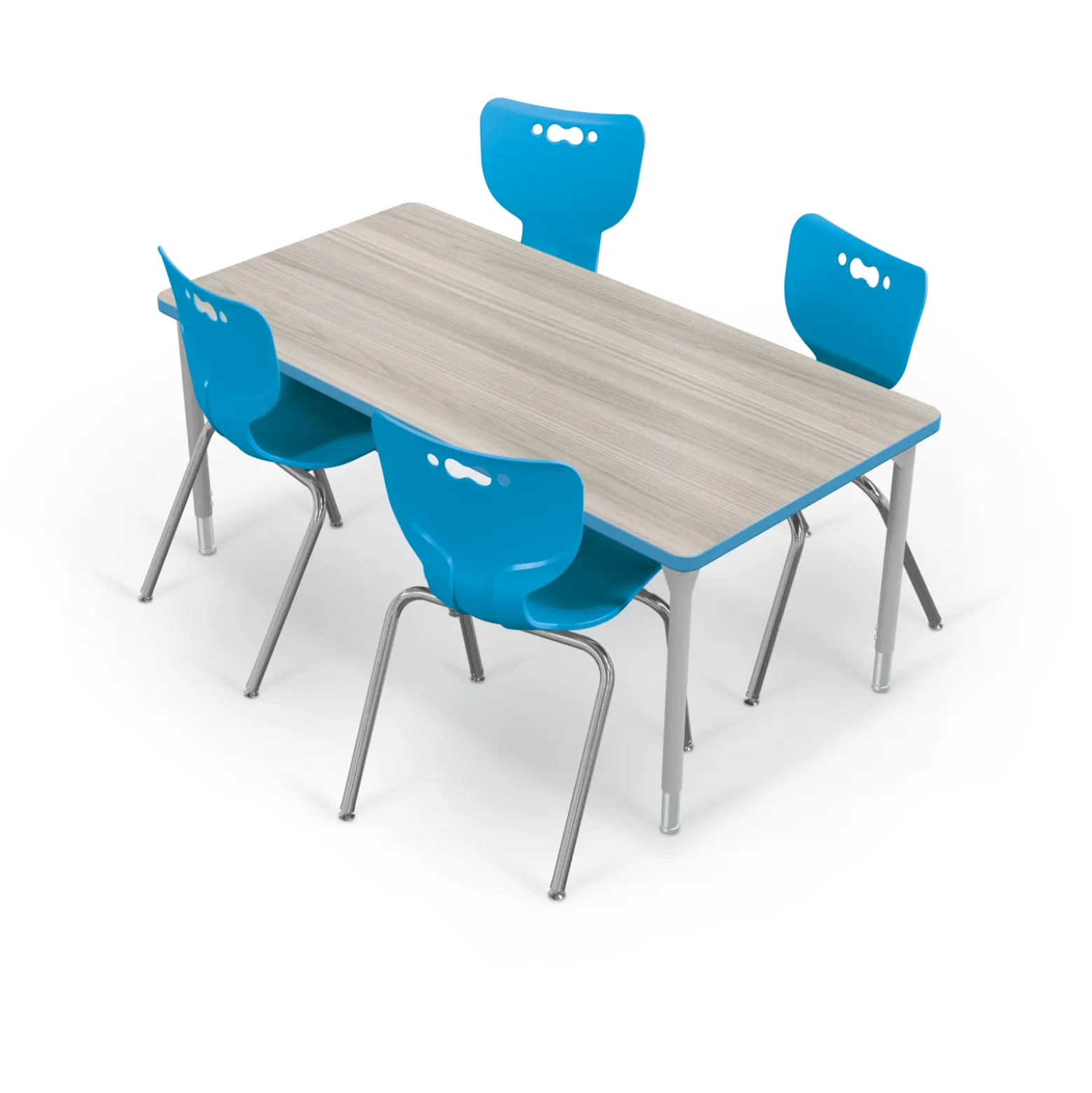 CogNitiv Height Adjustable Rectangular Activity Table