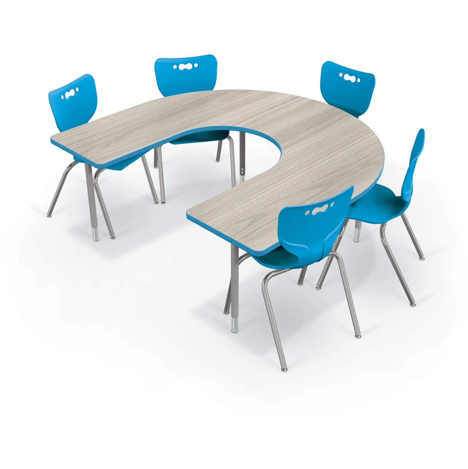 CogNitiv Horseshoe Height Adjustable Activity Table