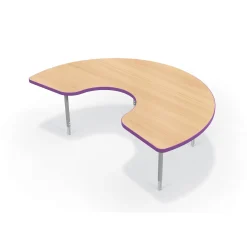 CogNitiv Kidney Height Adjustable Activity Table with Laminate Top