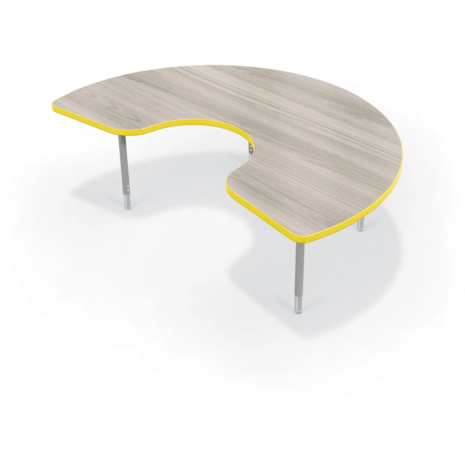 CogNitiv Kidney Height Adjustable Activity Table with Laminate Top
