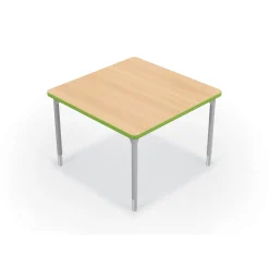 CogNitiv Square Height Adjustable Activity Table with Laminate Top