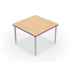 CogNitiv Square Height Adjustable Activity Table with Laminate Top