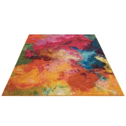 Colorful Cloud Rug 5'3