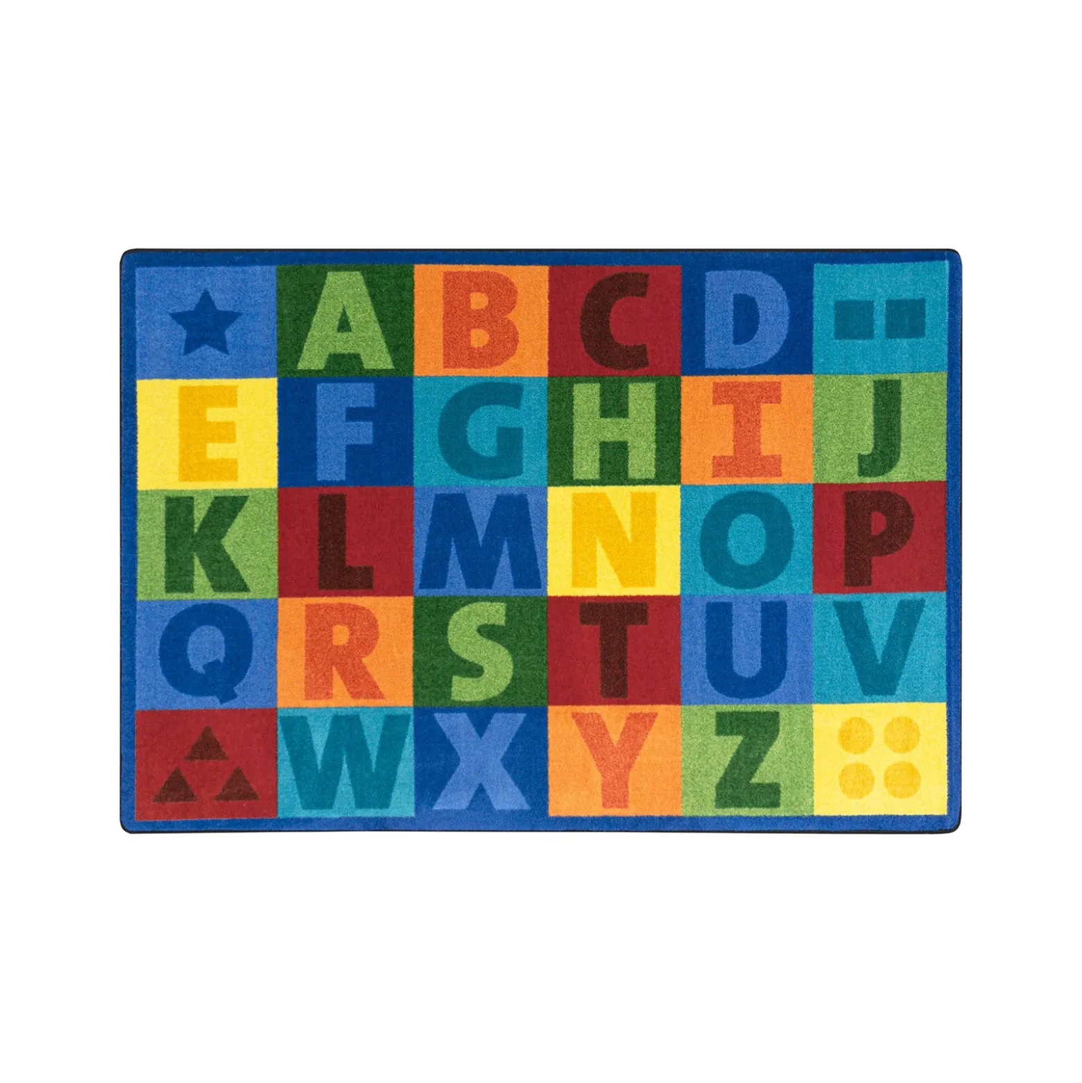 Colorful Learning 5'4" x 7'8" Area Rug