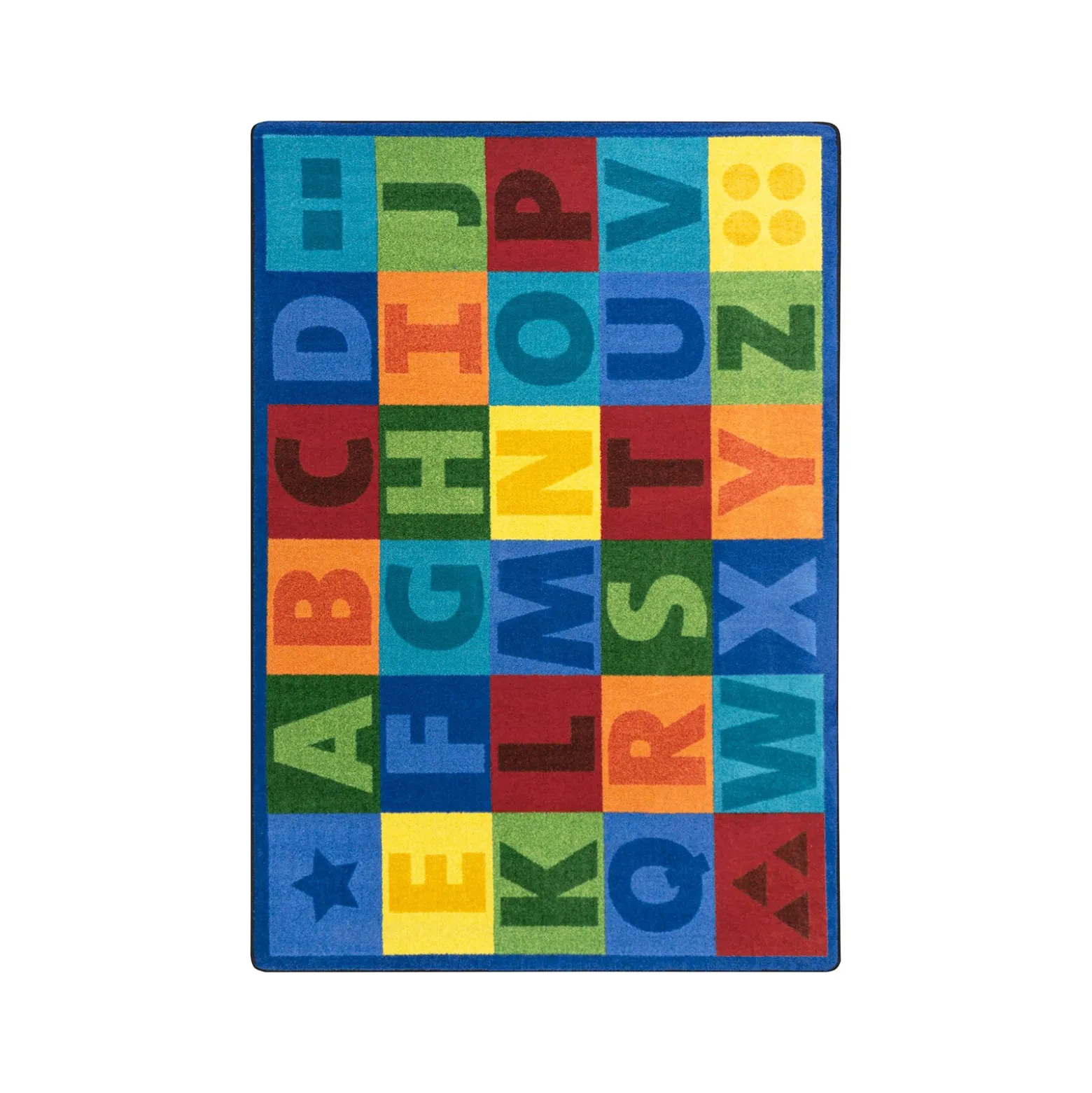 Colorful Learning 7'8" x 10'9" Area Rug