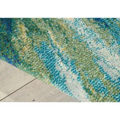 Colorful Swirl Rug 7'10