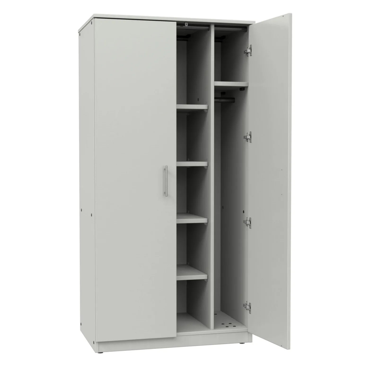 Combo Wardrobe Storage Cabinet - 36"W x 24"D