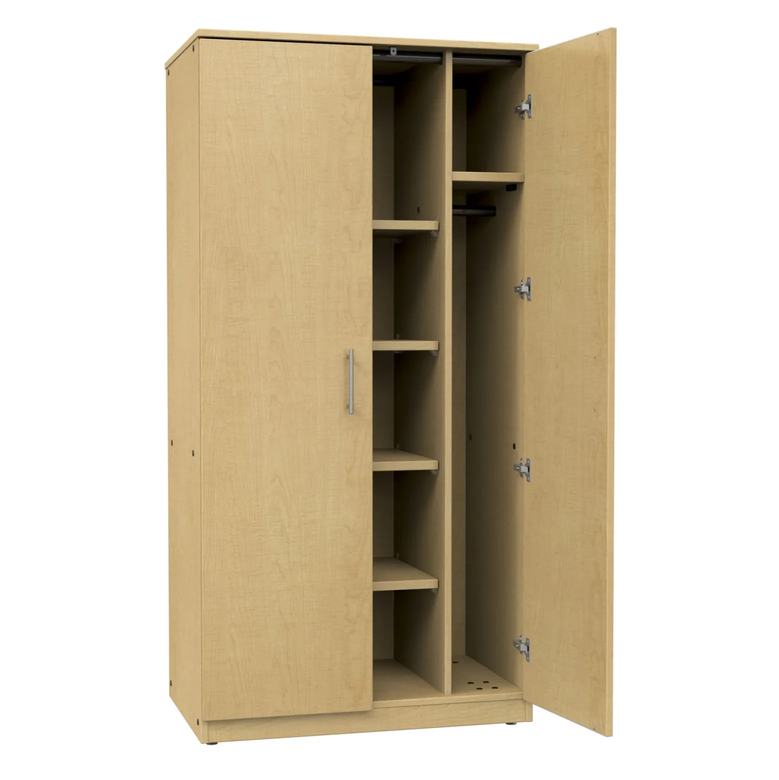 Combo Wardrobe Storage Cabinet - 36"W x 24"D