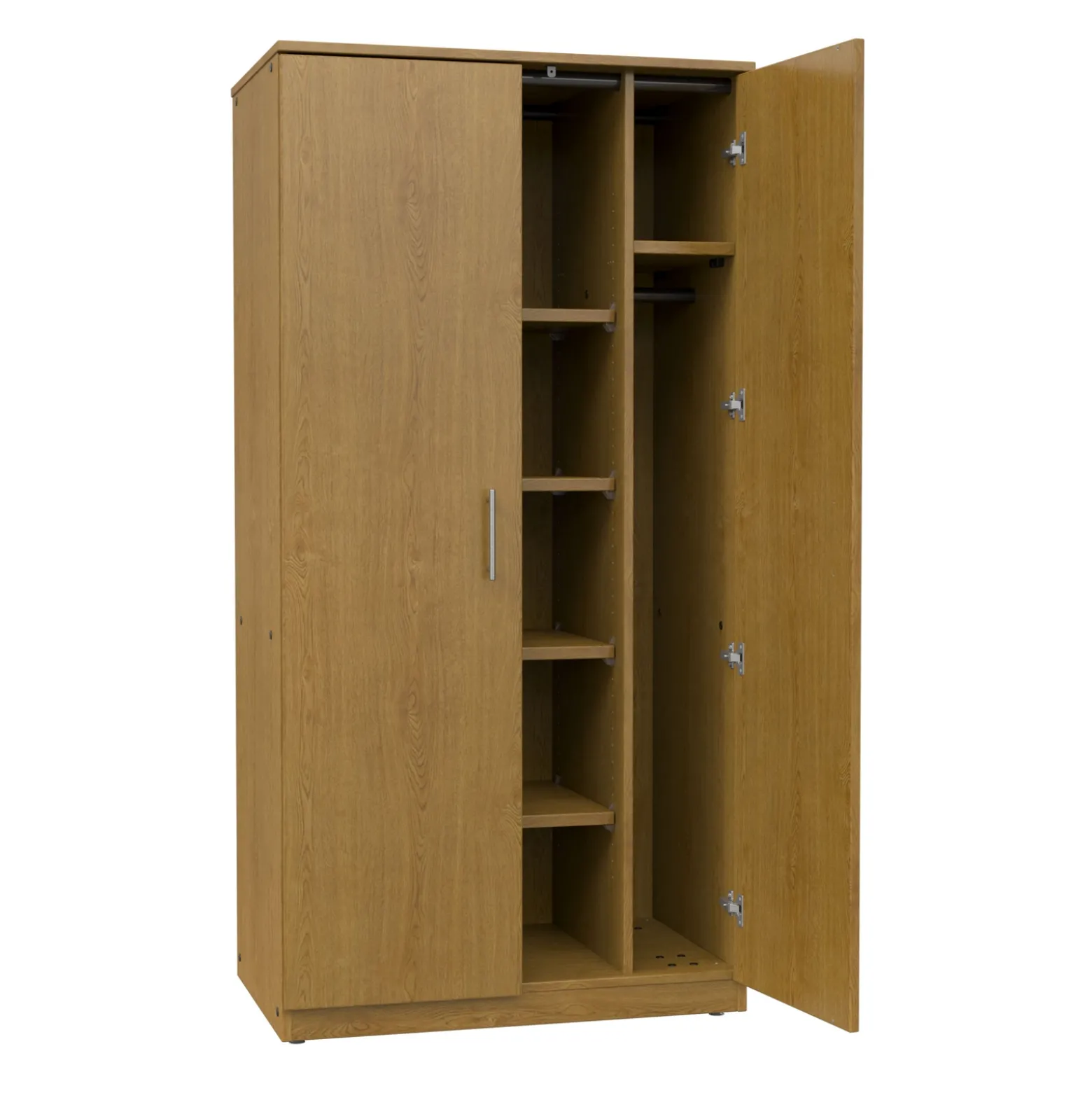 Combo Wardrobe Storage Cabinet - 36"W x 24"D