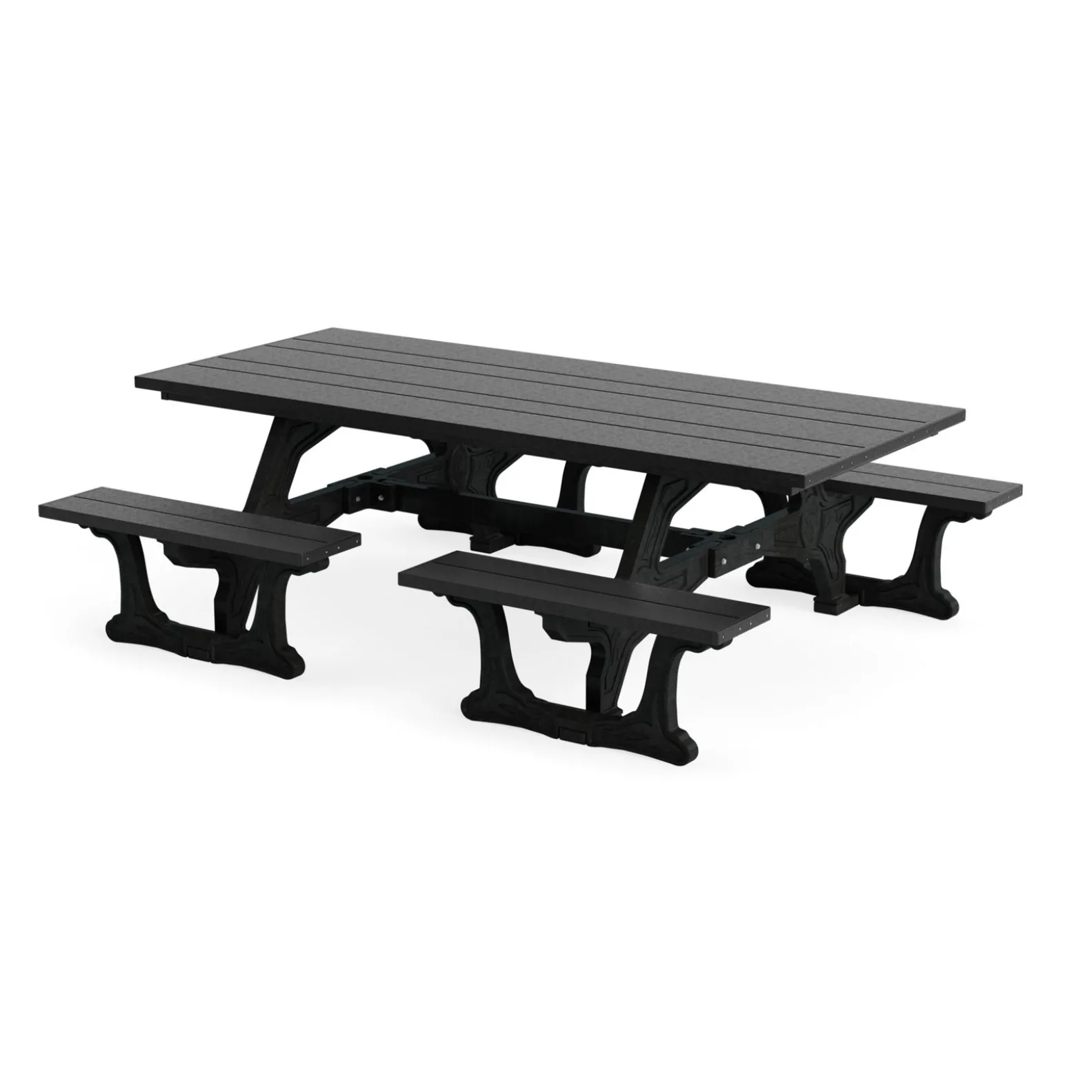 Commons Outdoor Table with Molded Frame 8' - ADA Accessible