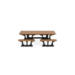 Commons Outdoor Table with Molded Frame 8' - ADA Accessible