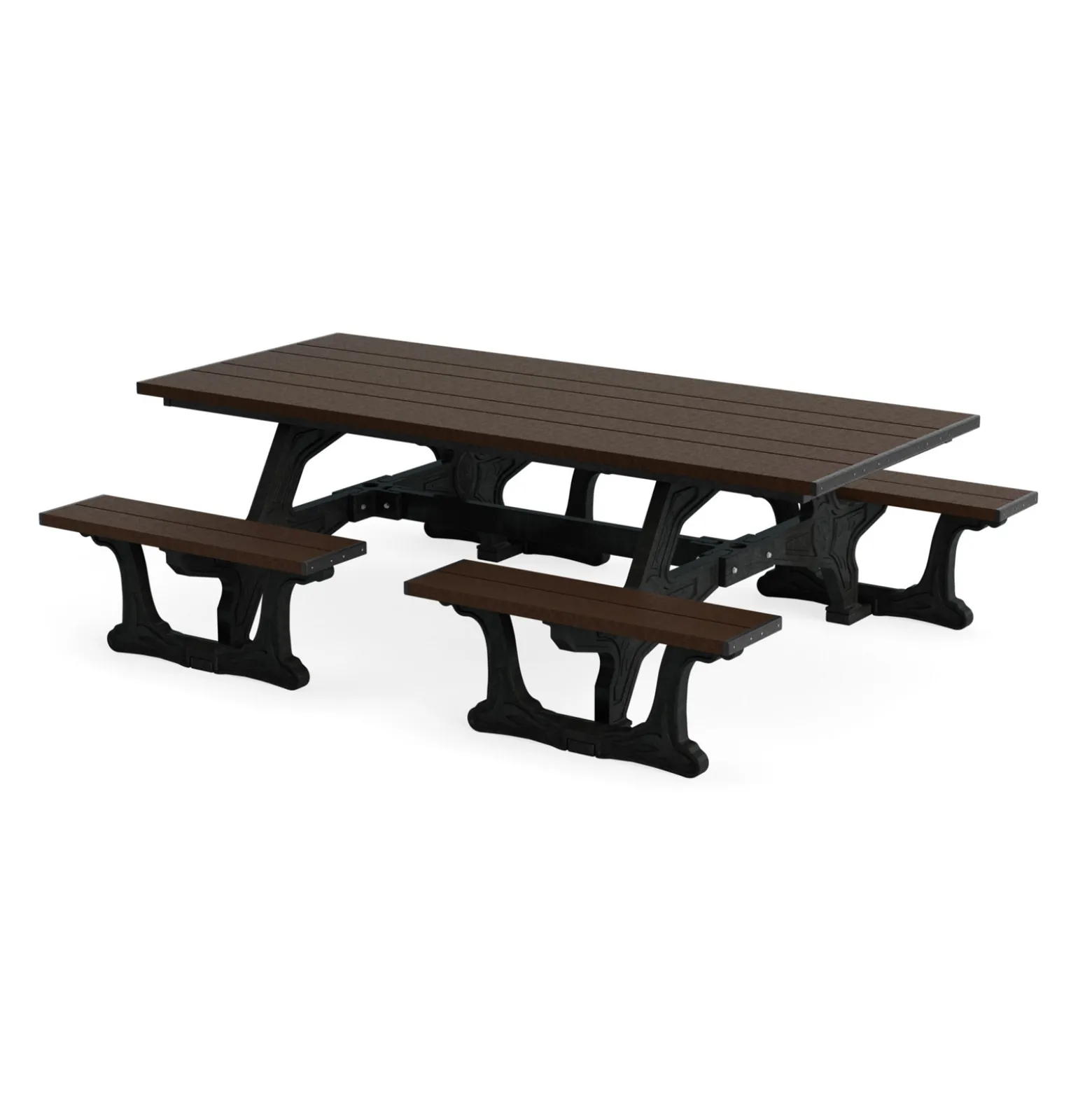 Commons Outdoor Table with Molded Frame 8' - ADA Accessible