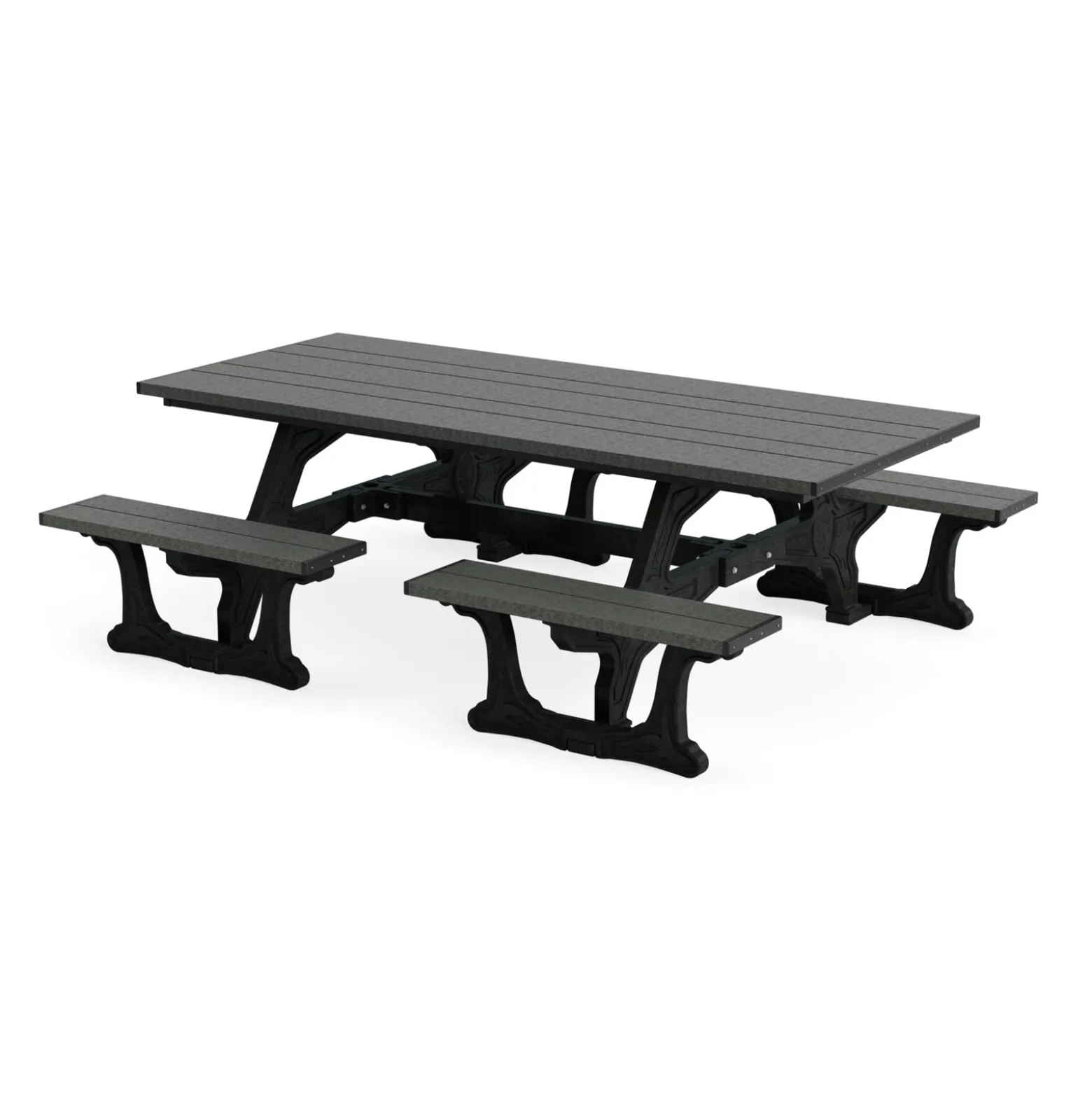 Commons Outdoor Table with Molded Frame 8' - ADA Accessible