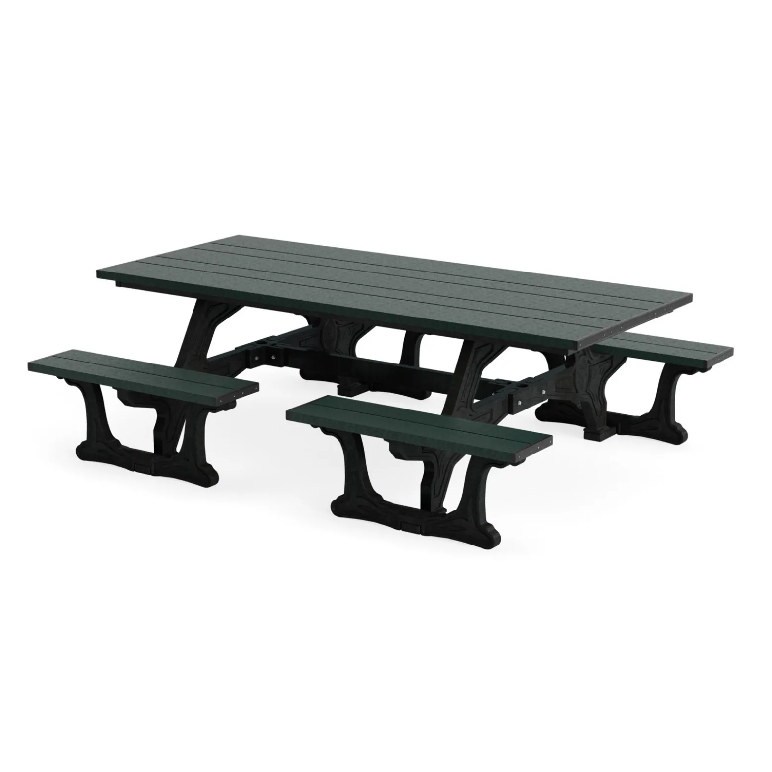 Commons Outdoor Table with Molded Frame 8' - ADA Accessible