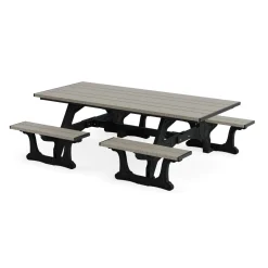 Commons Outdoor Table with Molded Frame 8' - ADA Accessible