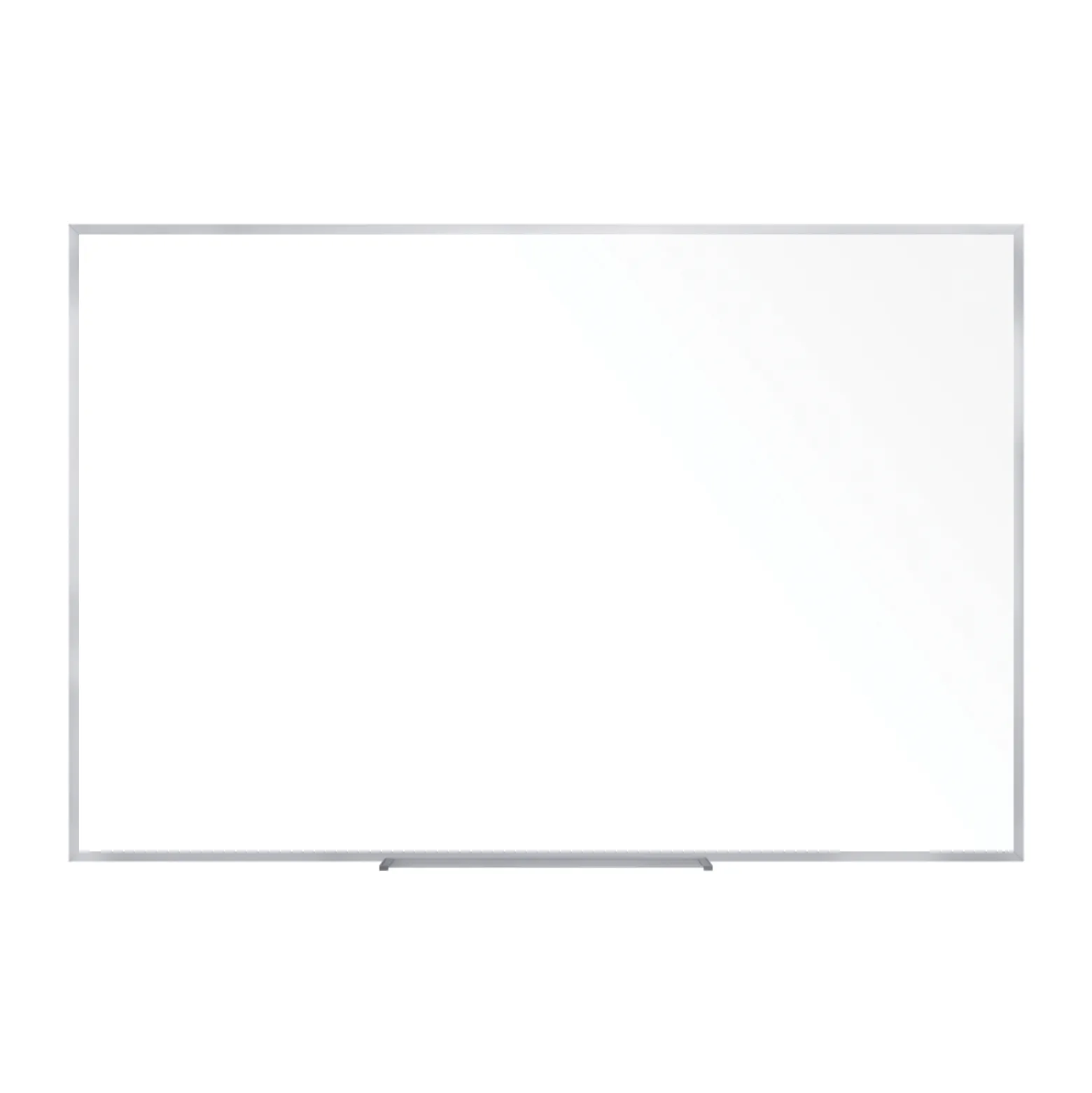 Communication 5' x 4' Melamine White Board, Aluminum