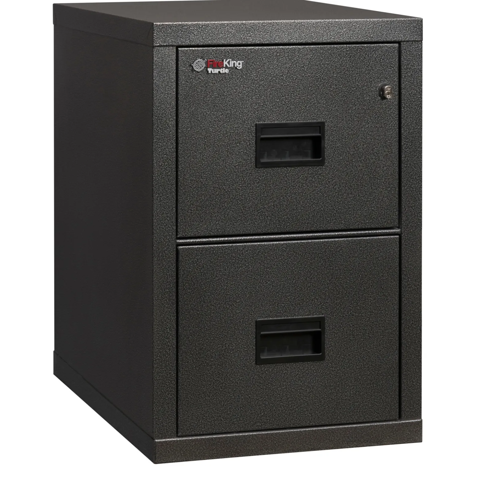 Compact Two Drawer Vertical Fireproof File - 22"D