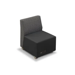 Compass Armless Lounge Chair with Power