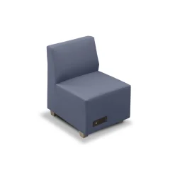 Compass Armless Lounge Chair with Power