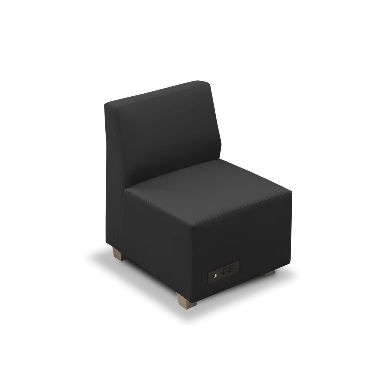 Compass Armless Lounge Chair with Power