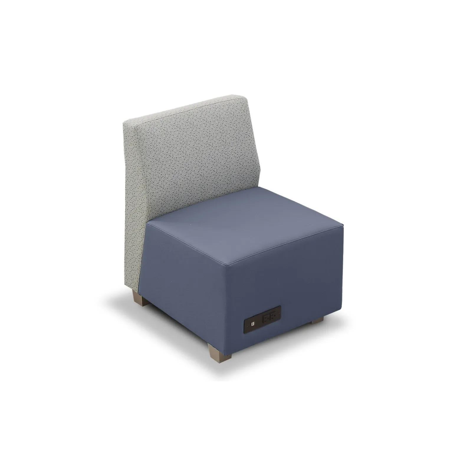 Compass Armless Lounge Chair with Power