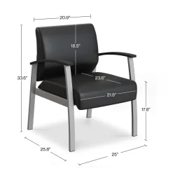 Compass Guest Chair with Arms