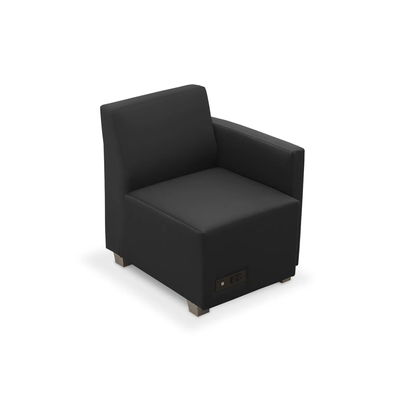 Compass Left Arm Lounge Chair with Power