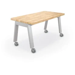 Compass Makerspace Table - Butcher Block 37"H - 60"W x 30"D