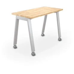 Compass Makerspace Table - Butcher Block 43"H - 60"W x 30"D