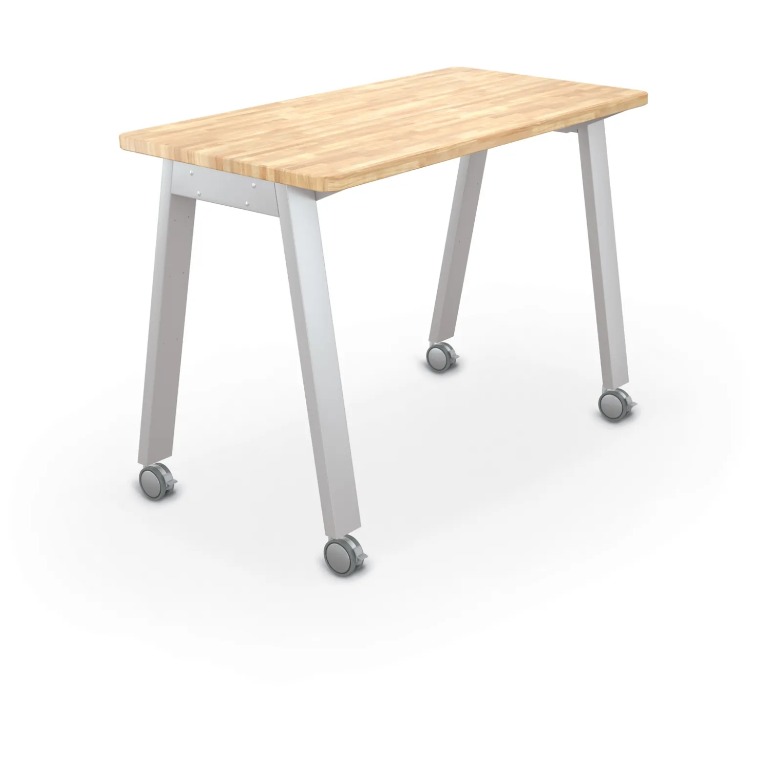 Compass Makerspace Table - Butcher Block 43"H - 60"W x 30"D