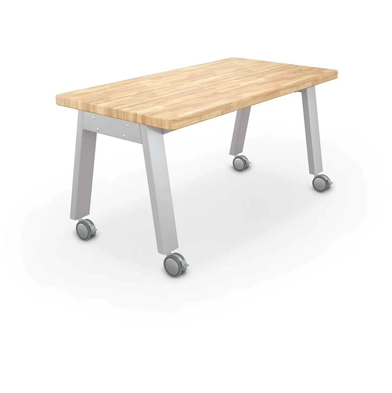 Compass Makerspace Table - Butcher Block 37"H - 60"W x 36"D