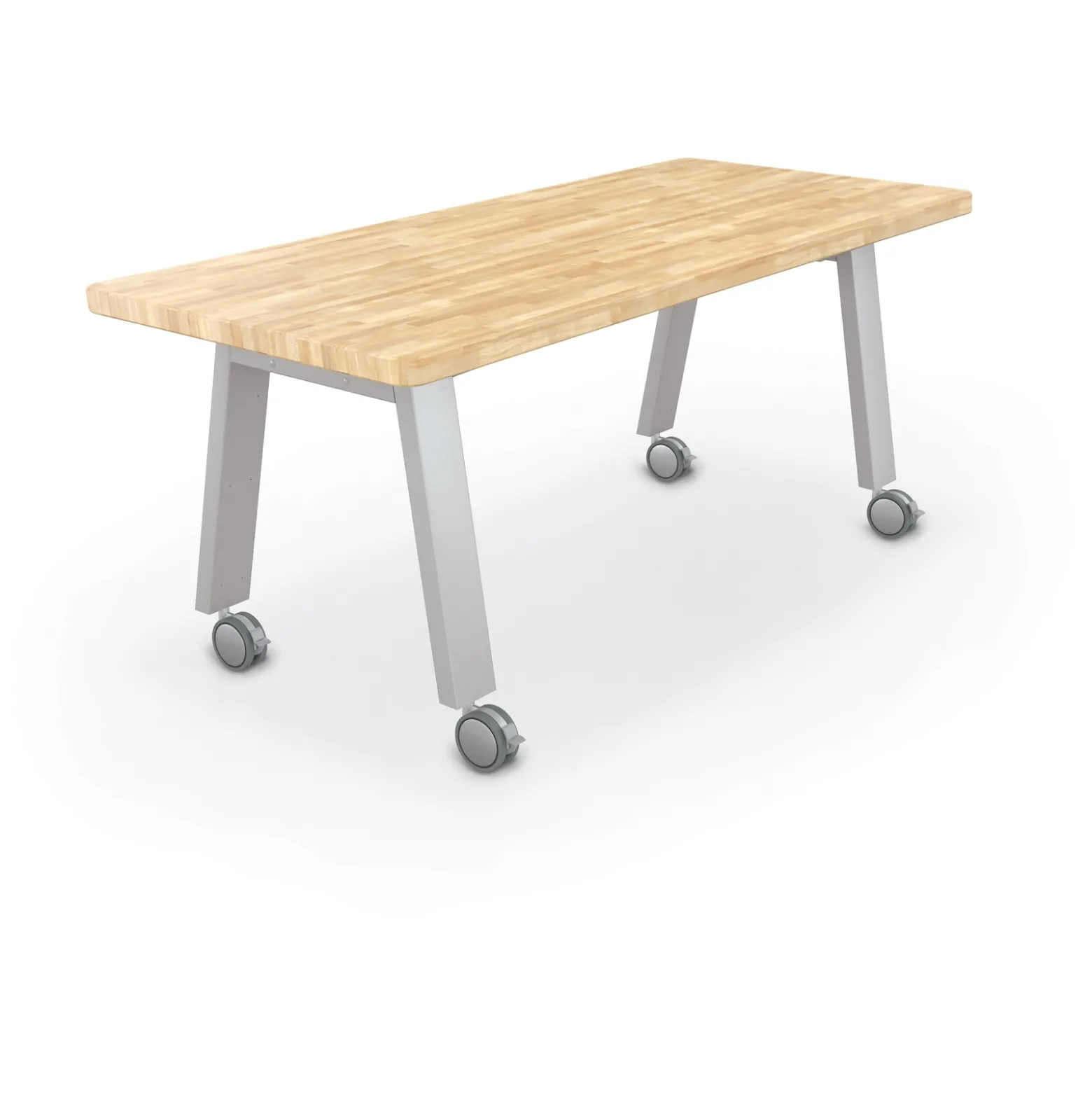 Compass Makerspace Table - Butcher Block 37"H - 72"W x 30"D