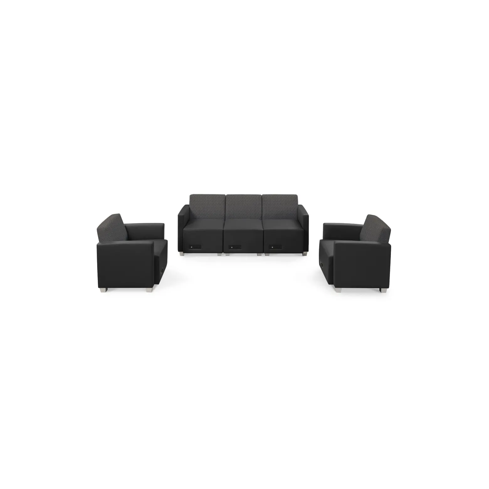 Compass Sofa and 2 Lounge Chairs with Power