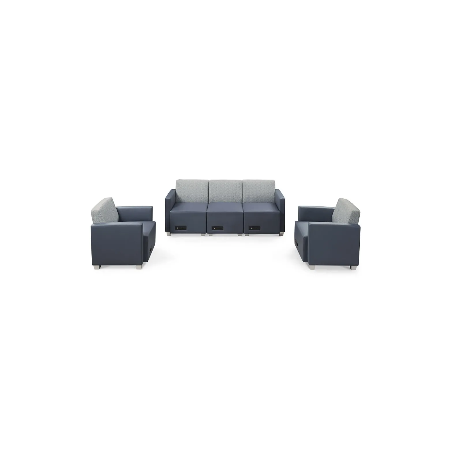 Compass Sofa and 2 Lounge Chairs with Power