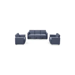 Compass Sofa and 2 Lounge Chairs with Power