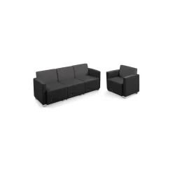 Compass Three Seat Sofa and Armchair Set