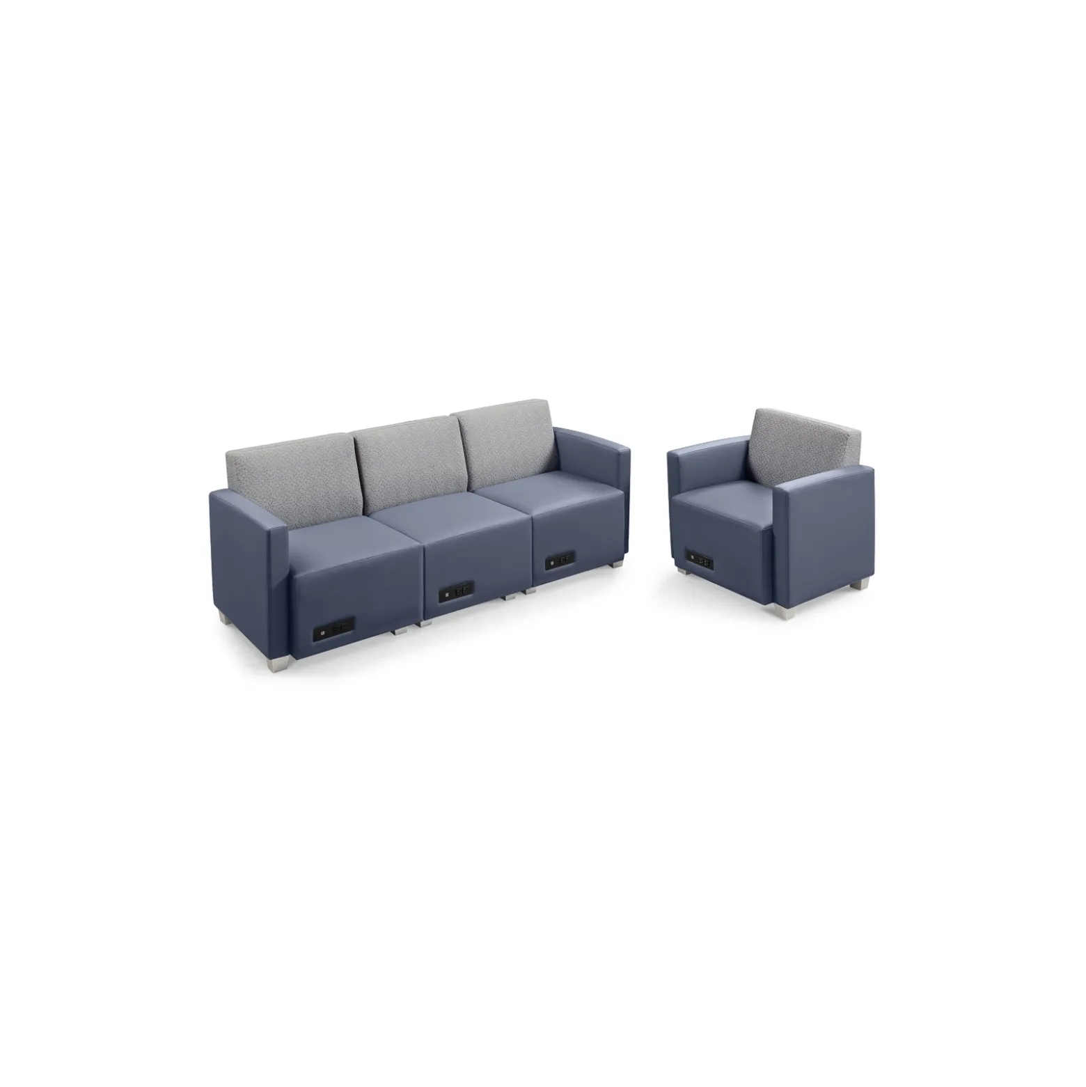 Compass Three Seat Sofa and Armchair Set
