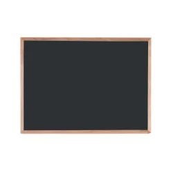 Composition Chalkboard with Oak Frame 48"x36"