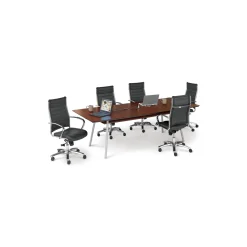 Conference Table with Underside Shelf and Data Port - 60
