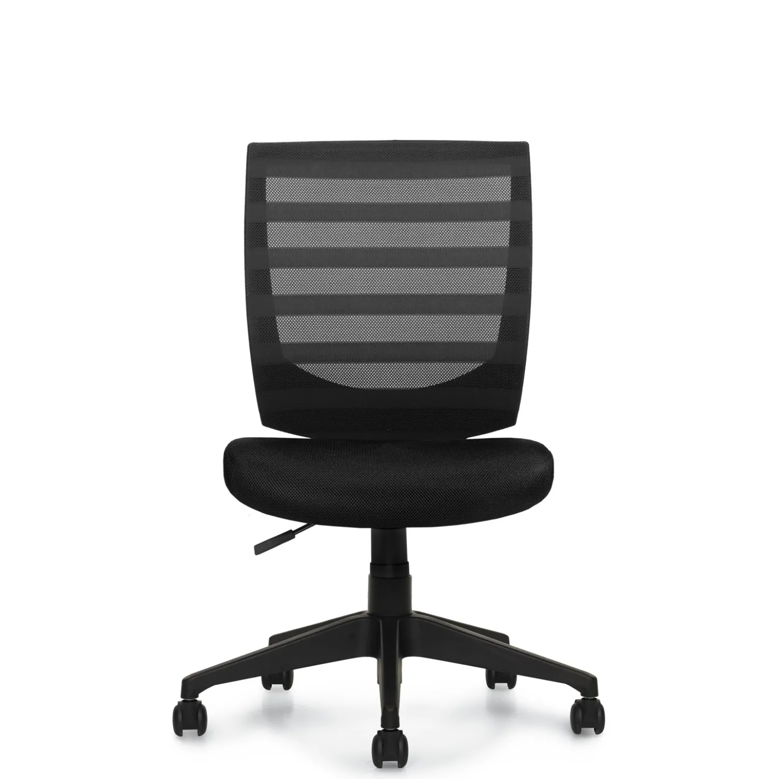 Contemporary Armless Mesh Back Task Chair