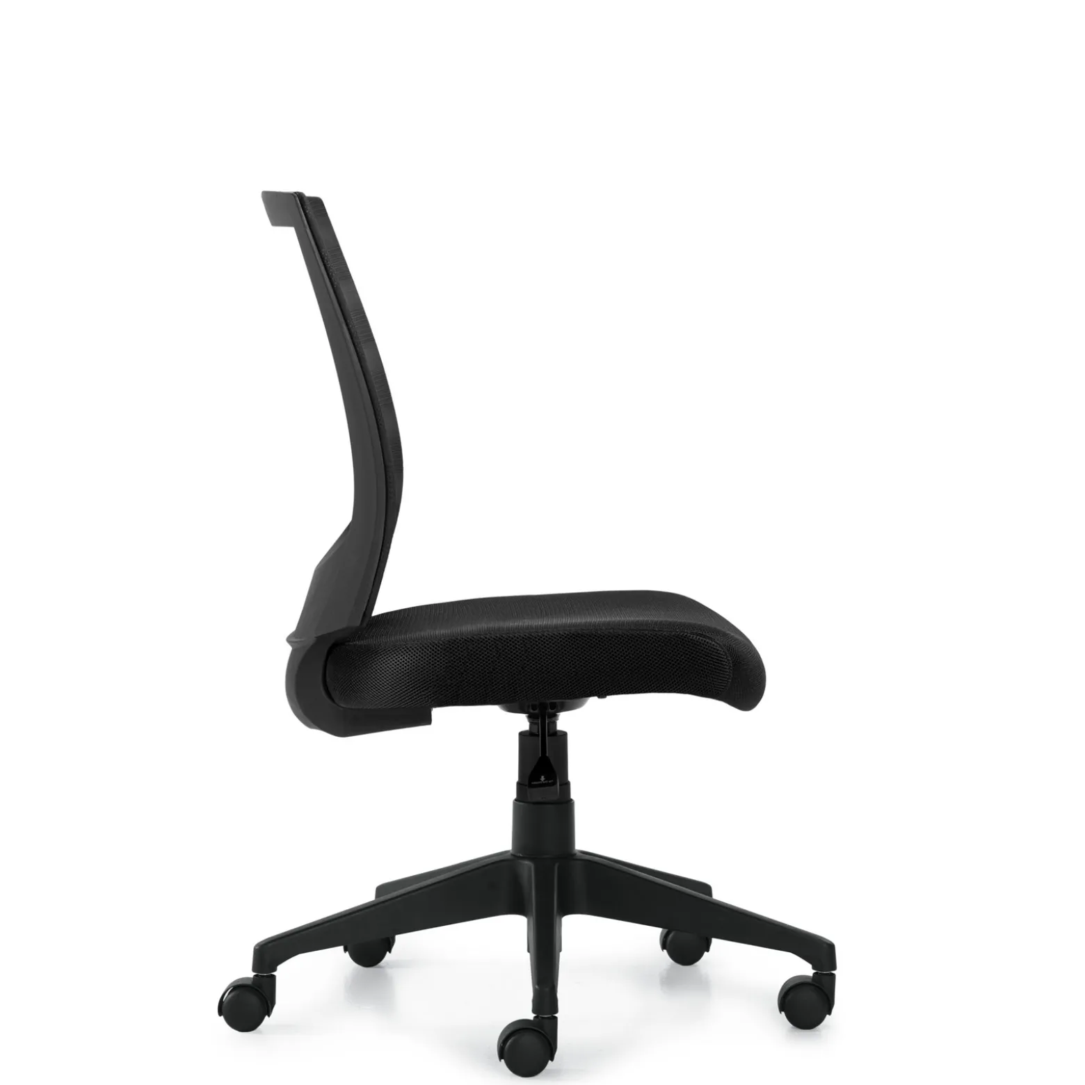 Contemporary Armless Mesh Back Task Chair