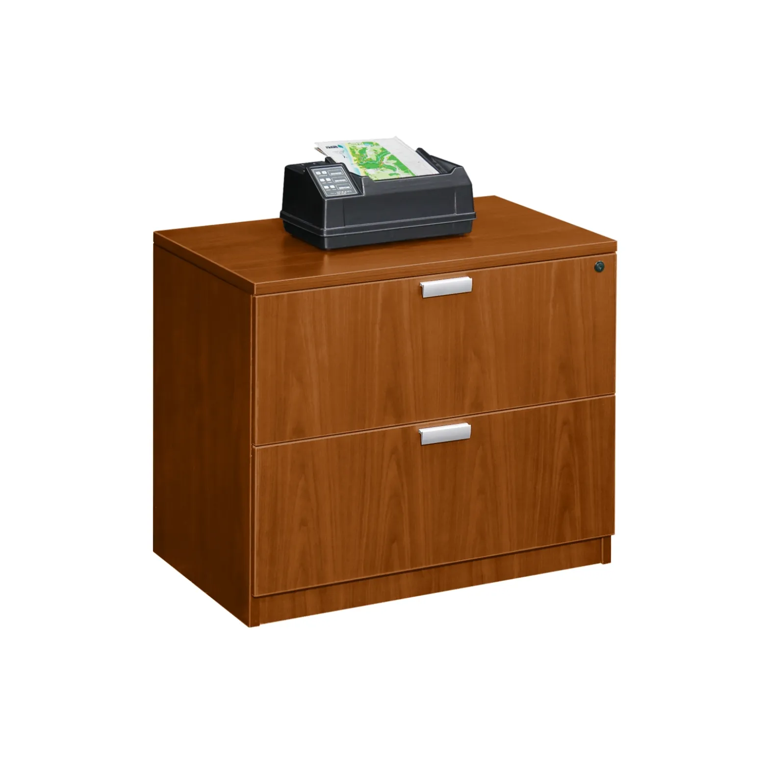 Contemporary Bowfront Desk Suite
